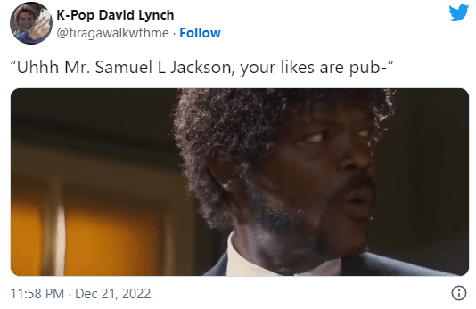 
                Самуэл Л. Джексон оказался фанатом порнографии. Он лайкал ролики с россиянкой Sweetie Fox, но не знал, что это все видят
            